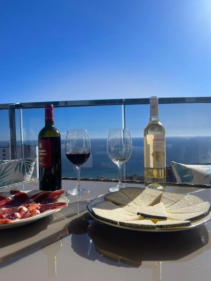 Sunset Waves Benidorm Julieta Vistas Al Mar Premium 200 Mt2 Con Jacuzzi En Terraza公寓 外观 照片