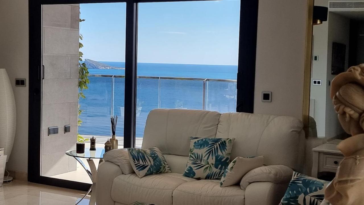 Sunset Waves Benidorm Julieta Vistas Al Mar Premium 200 Mt2 Con Jacuzzi En Terraza公寓 外观 照片
